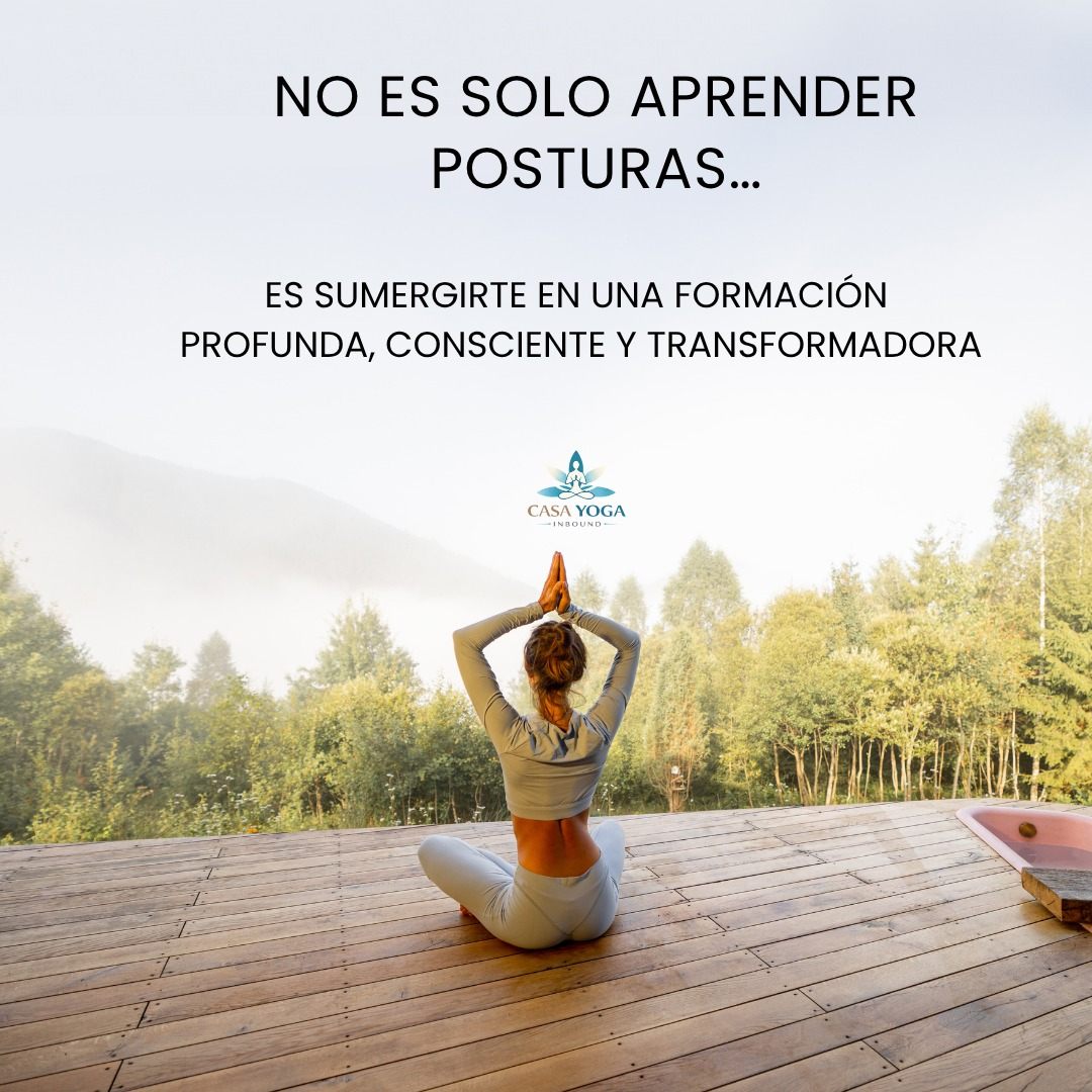 No es solo aprender posturas — Formación profunda y transformadora